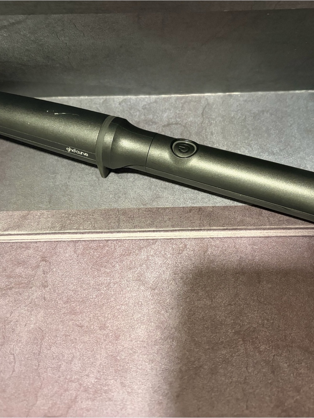 ghd Black Curling Wand with Smooth Finish